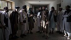 Tálibántí bojovníci pevzali nechvaln známou vznici Pul-e-archi v Kábulu,...