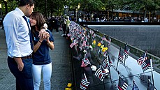 V New Yorku se uskutečnila pieta za oběti z 11. září. (11. září 2021)