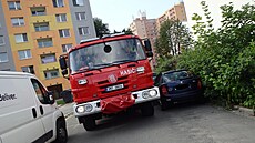 Píklady patného parkování na sídlitích mst v Olomouckém kraji