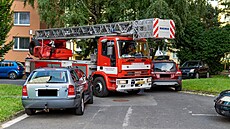 Píklady patného parkování na sídlitích mst v Olomouckém kraji