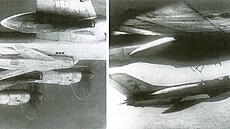Zavěšení a odhoz letounu SM-20/II