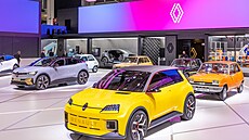 Elektrický Renault 5 na autosalonu v Mnichově