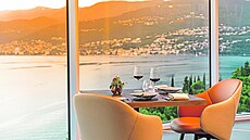 Nová hotelová restaurace Nebo v Rijece