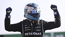 Valtteri Bottas, vítěz kvalifikačního sprintu před Velkou cenou Itálie