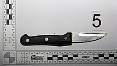 Nůž, kterým násilník pobodal muže
