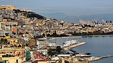 Italské msto Neapol.