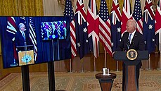 „Ten chlapík od protinožců.“ Biden zapomněl jméno australského premiéra