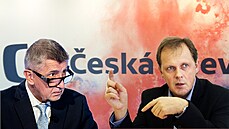 Zleva: Andrej Babi, Petr Dvoák