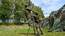 Výcvik eských voják v záí 2021