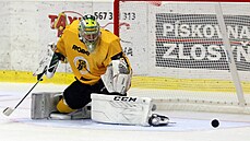 Momentka z utkání Jihlava - Vsetín.