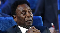 Brazilská legenda Pelé na snímku z roku 2017