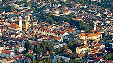 Centrum Doma�lic letecky. (8. 9. 2021)