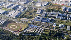 Kampus Západo�eské univerzity v Plzni na Zeleném trojúhelníku. (8. 9. 2021)