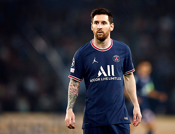 Lionel Messi v dresu Paris St. Germian.