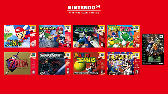 Nintendo Switch Online - hry na Nintendo 64