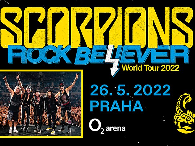 Scorpions vyrej na Rock Believer World Tour 2022
