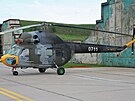 Mil Mi-2 v barvách Centra leteckého výcviku v Pardubicích