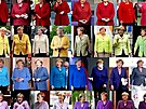 Merkelová se proslavila kostýmy, v edi oblek záila barvami