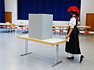 Nmci hlasují v parlamentních volbách. (26. záí 2021)