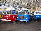Trolejbusy jezd ve Zln od roku 1944, zdej trolejbusov s tak je...