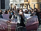 eny ve panlském San Cibriau protestují proti tomu, e byly snímány tajn...