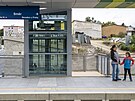 Slavnostn oteven nov stanice Praha-Zahradn Msto. (24.9.2021)