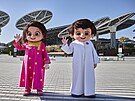 Maskoti svtové výstavy Expo 2020 konané v Dubaji.