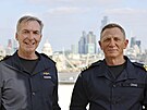 Admirál Tony Radakin a Daniel Craig (Londýn, 22. záí 2021)