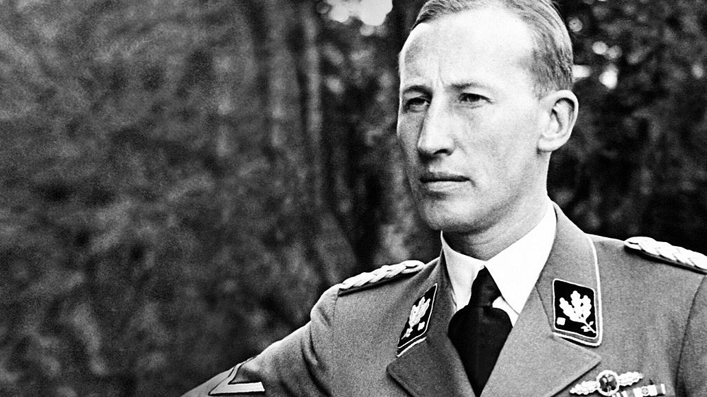 Reinhard Heydrich, zastupující �í�ský protektor Protektorátu �echy a Morava...