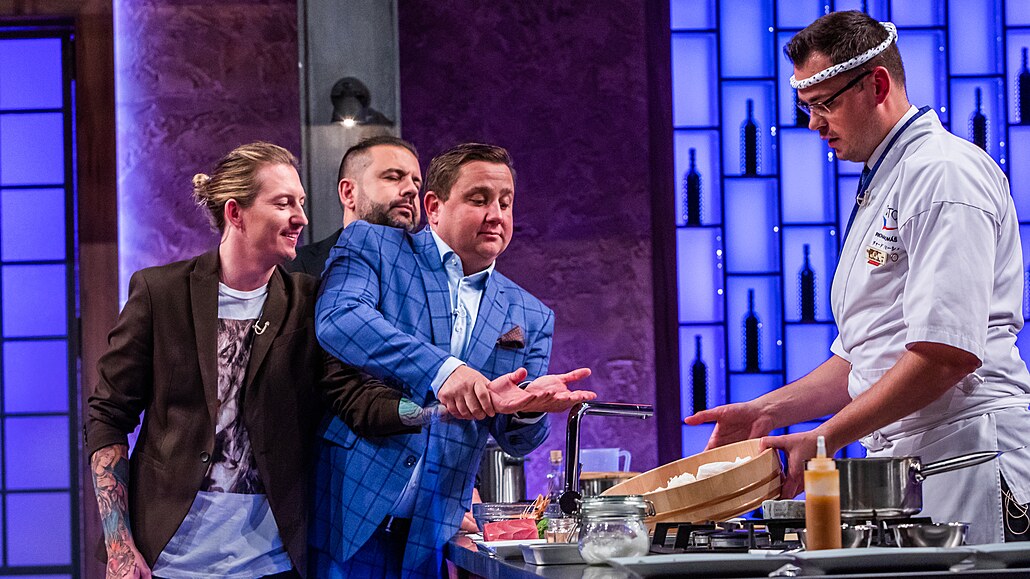 Sushi prověřilo um i nervy adeptů na Masterchefa, řezník to vzdal