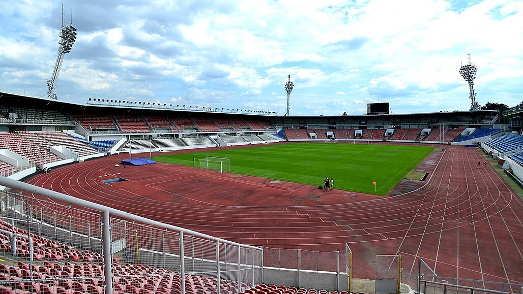 Stadion Evžena Rošického v Praze na Strahově.