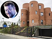 Dm Tomia Okamury, pedsedy politické strany SPD. (17. záí 2021)