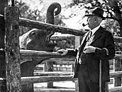 Zakladatel Zoo Praha profesor Jiří Janda.