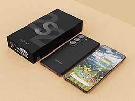 Koncept smartphonové ady Samsung Galaxy S22 od portálu LetsGoDigital