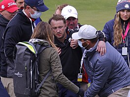 Tom Felton zkolaboval na golfovém turnaji. (Sheboygan, 23. záí 2021)