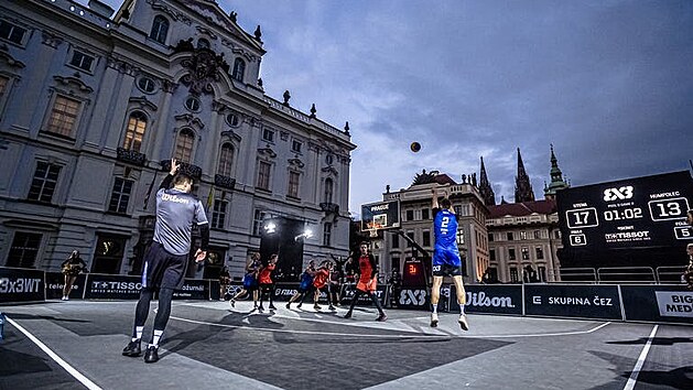 Ma Humpolce s Utenou na turnaji World Tour 3x3 v Praze.