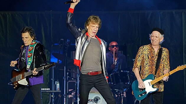 Rolling Stones na zahajovacím koncertu amerického turné No Filter 2021 (27....
