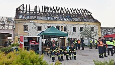 Barák v Moravské Nové Vsi zničený tornádem