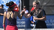 Další návrat belgické tenistky Kim Clijstersové po roční pauze skončil hned po...
