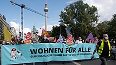 Protest proti drahému bydlení v Berlíně (11. září 2021) | na serveru Lidovky.cz | aktuální zprávy