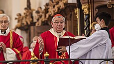 M�e svatá v bazilice svatého Václava � slavnostní otev�ení rekonstruované...