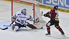 Utkání 9. kola hokejové extraligy: HC Sparta Praha - HC Vítkovice Ridera....