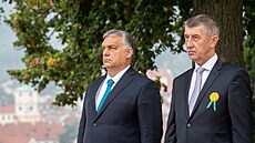 Maarský premiér Viktor Orbán pijel do eska na státní návtvu. (29. záí...