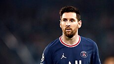 Lionel Messi v dresu Paris St. Germian.