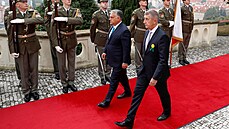 Premiér Andrej Babi pijal v Kramáov vile maarského pedsedu vlády Viktora...