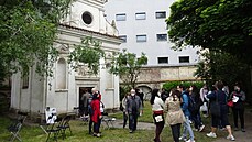 Kaple Kristus na ho�e Olivetské se nachází v areálu bývalého klá�tera...