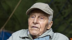 Nejstar�í ze v�ech skaut� na Slovácku Franti�ek Petlan (zá�í 2021).