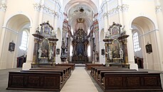 Přeštický kostel Nanebevzetí Panny Marie projde rekonstrukcí. (24. 9. 2021)