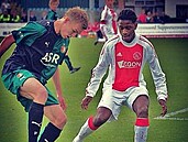 Mick van Buren v dobách, kdy nastupoval za mládenický tým Feyenoordu...