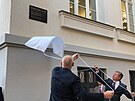 V Brn odhalili pamtn desku odboji Grohovi